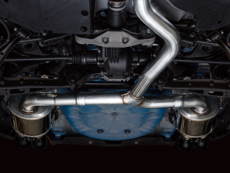 Subaru WRX Performance Exhaust - AWE Tuning - Cat Back Touring - Diamond Black - `22-`27